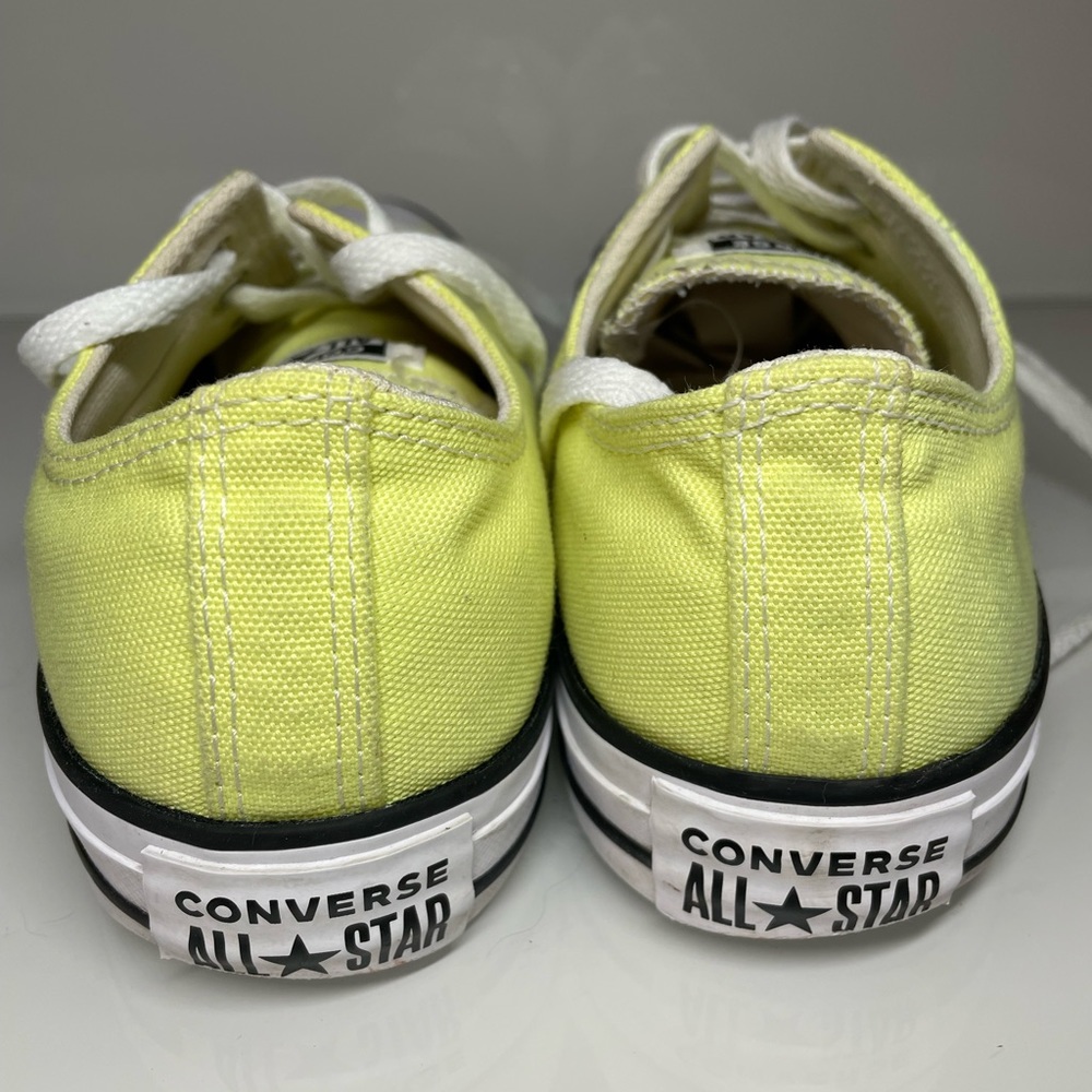 Converse Unisex CT All Star OX 170156F Yellow Casual Shoes Sneakers Size M 7 W9 - Picture 7 of 10